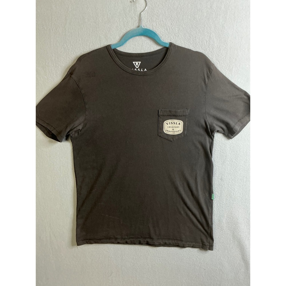 Vissla Tee Shirt Men's Small Vintage Wash Graphic‎ T-Shirt Creators Innovators